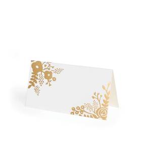 [Rifle Paper Co.] Gold Lace Place Card