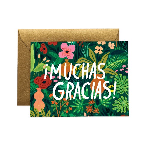 [Rifle Paper Co.] iMuchas Gracias! Card 감사 카드