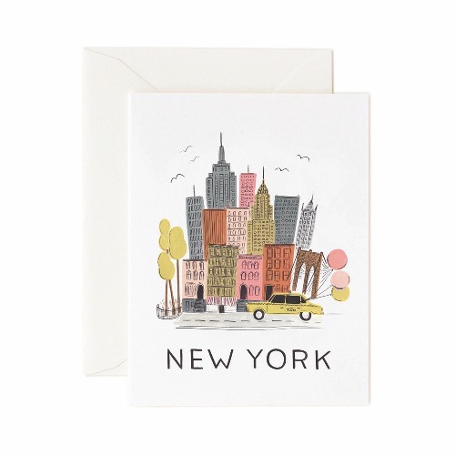 라이플페이퍼 New York Card 도시 카드