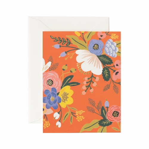 [Rifle Paper Co.] Lively Floral Red Card 일상 카드