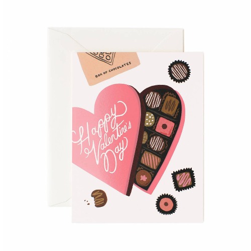 [Rifle Paper Co.] Valentines Day Chocolates Card 발렌타인 카드