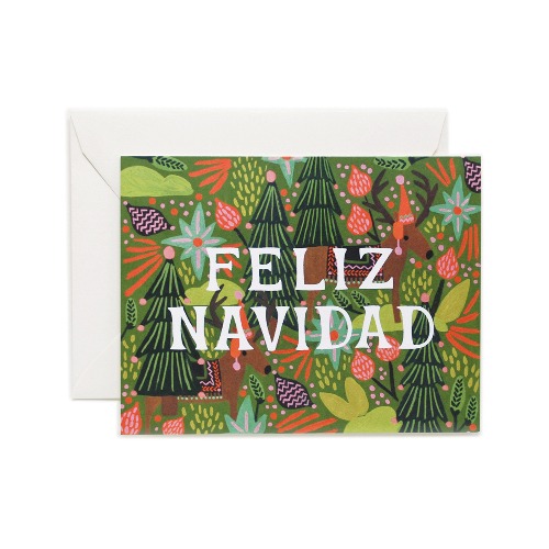 라이플페이퍼 Feliz Navidad Card 크리스마스 카드