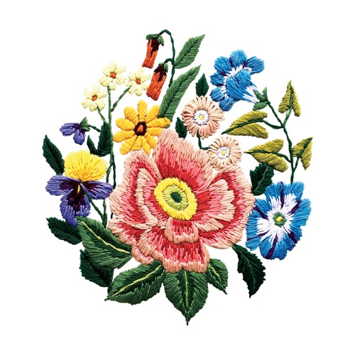 태틀리 Stitched Bouquet 타투스티커 페어 2매