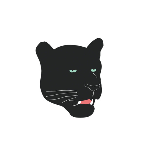 [Tattly] Black Jaguar 타투스티커
