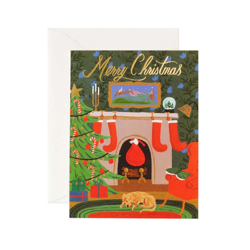 라이플페이퍼 Christmas Eve Scene Card 크리스마스 카드