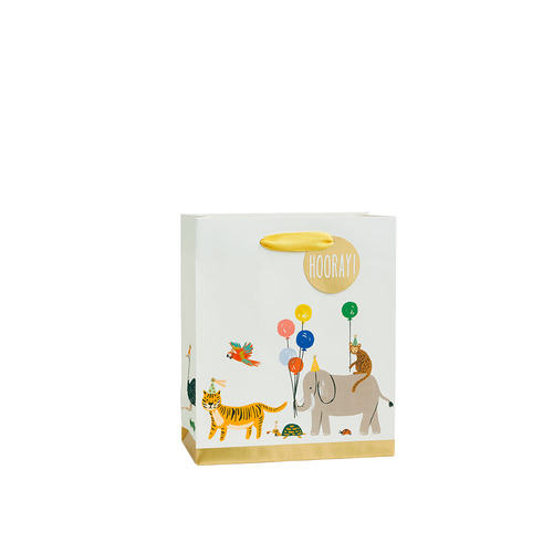 [Rifle Paper Co.] Party Animals Medium Gift Bag