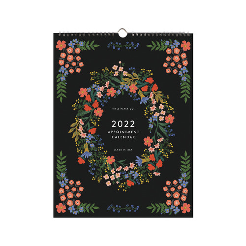[Rifle Paper Co.] 2022 Luxembourg Appointment Calendar