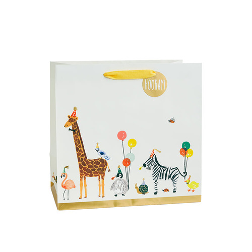 [Rifle Paper Co.] Party Animals Large Gift Bag