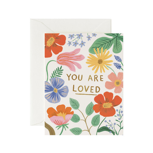 라이플페이퍼 You Are Loved Card 사랑 카드
