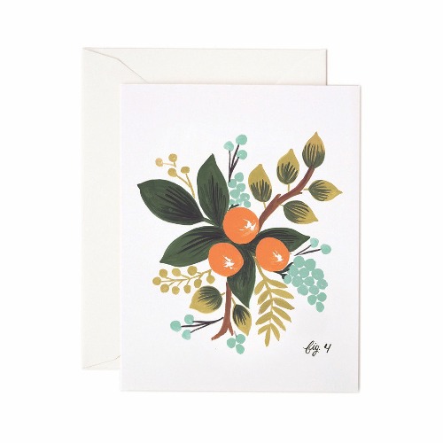 [Rifle Paper Co.] Clementine Floral Card 일상 카드