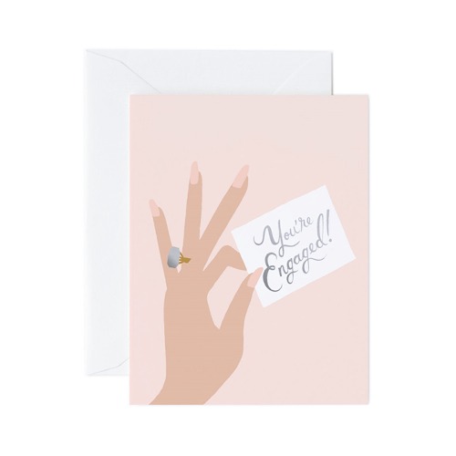 [Rifle Paper Co.] Youre Engaged Card 웨딩 카드