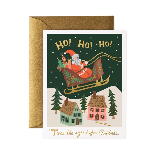 라이플페이퍼 Christmas Delivery Card 크리스마스 카드