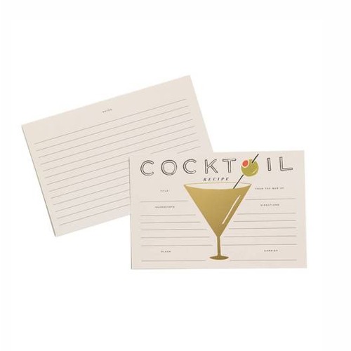 [Rifle Paper Co.] Cocktail Recipe Card 레시피 카드