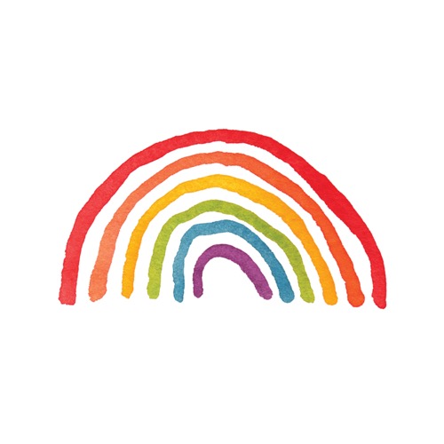 [Tattly] Rainbow Doodle Pairs