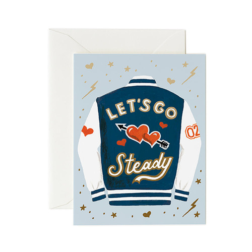 [Rifle Paper Co.] Let’s Go Steady Card 사랑 카드