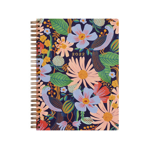 [Rifle Paper Co.] 2022 Dovecote 12-Month Softcover Spiral Planner