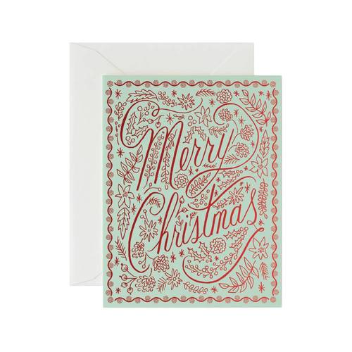 라이플페이퍼 Crimson Christmas Card 크리스마스 카드